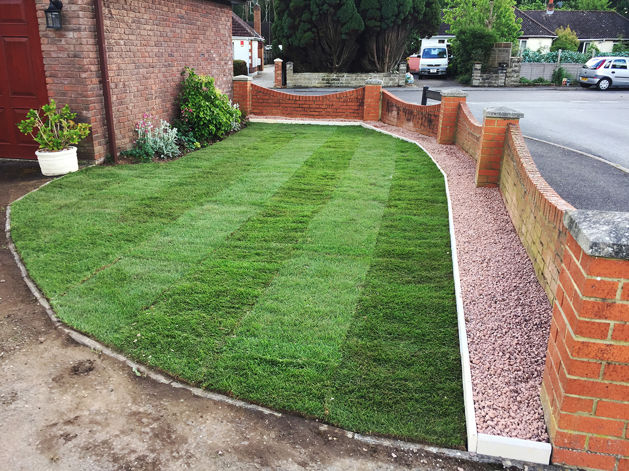 Small landscaping job